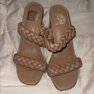 DV by Dolce Vita Women's Braided Brown Sandals